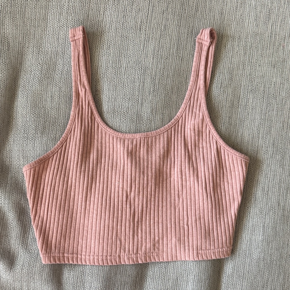 Sabo Skirt/Sabo Ribbed Crop Tank - Dusty Rose